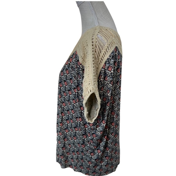 Free People Boho Geometric Top - Picture 4 of 8